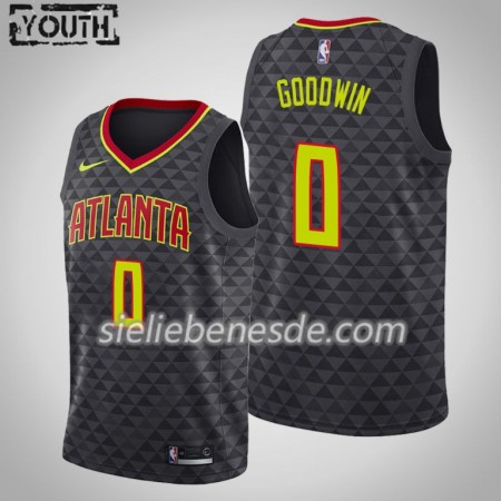 Kinder NBA Atlanta Hawks Trikot Brandon Goodwin 0 Nike 2019-2020 Icon Edition Swingman